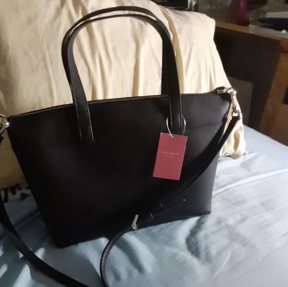 kate spade Handbags - Kate Spade Patrice Satchel NEW $358!!! Black